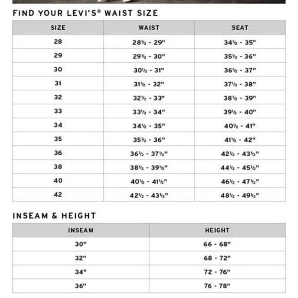 Levi’s 524 Skinny Light Wash Jeans - Picture 5 of 5